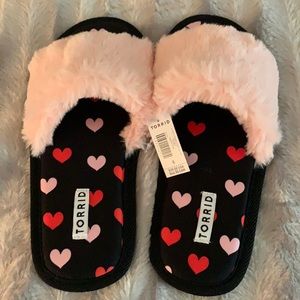 Open toe slippers from Torrid. NWT size 6